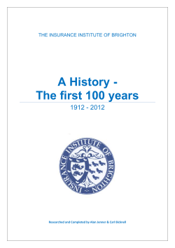 A History - The first 100 years