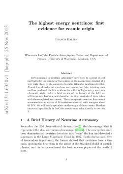 The highest energy neutrinos: first evidence for cosmic origin