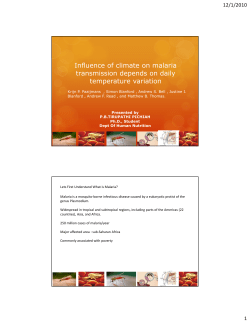 malaria ppt