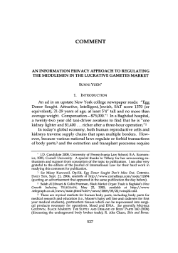 An Information Privacy Approach to Regulating the