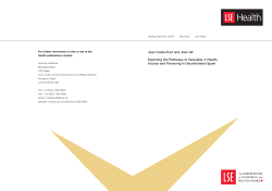 Joan Costa-Font and Joan Gil Exploring the Pathways of Inequality