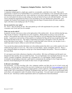 Power Up with Patches