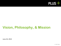 Training Deck: Set your School`s Vision, Mission and