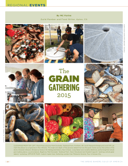 gATHeRIng - The Bread Lab - Washington State University
