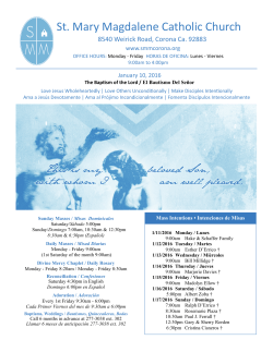 St. Mary Magdalene Catholic Church