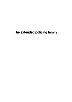 The extended policing family