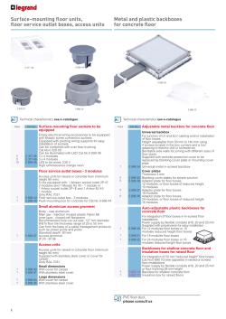 Legrand Surface mounting