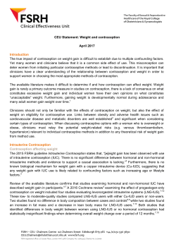 FSRH Statement Weight and ContraceptionApr20_Final