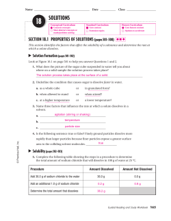 AW Chapter 18 Packet Answers