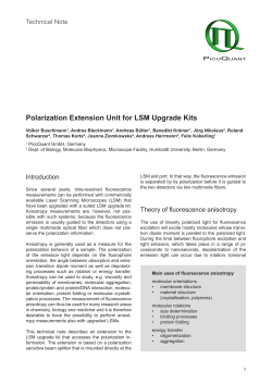 Polarization Extension Unit for LSM Upgrade Kits