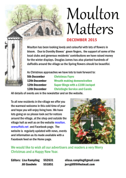 Moulton Matters Dec 2015