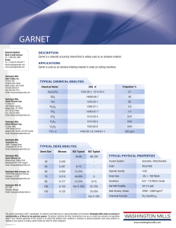 garnet - Washington Mills