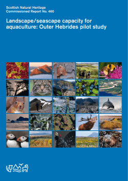 SNH Commissioned Report No 460