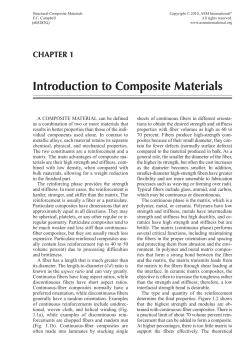 Introduction to Composite Materials