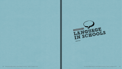 language in schools