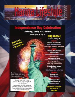 July 2014 Issue - Marina City Club