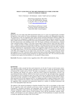 FIELD VALIDATION OF THE dRIX PERFORMANCE