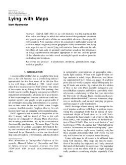 Lying with Maps - Syracuse University