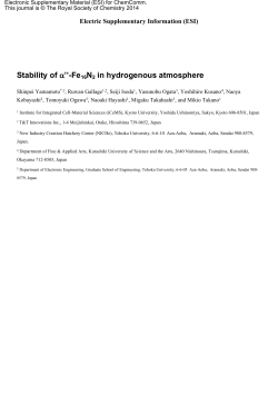 Stability of &alpha;``-Fe16N2 in hydrogenous atmosphere