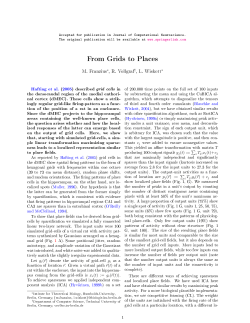From Grids to Places