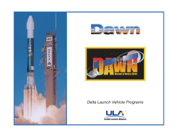 Delta II Dawn Mission Booklet