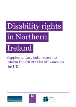 Disability rights in Northern Ireland