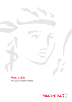 Fund guide - Prudential