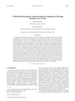 A PDF-Based Microphysics Parameterization for