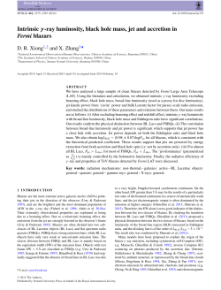 Intrinsic &gamma;-ray luminosity, black hole mass, jet and accretion in Fermi