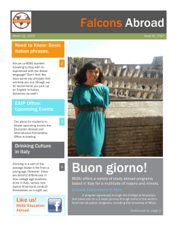 Buon giorno!