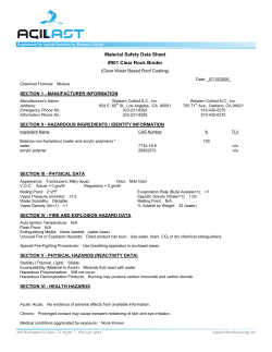 Material Safety Data PDF