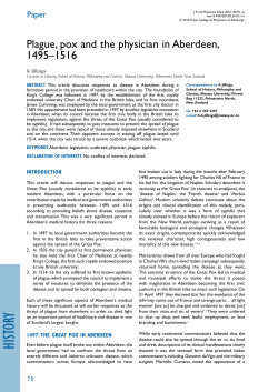 HISTORY - Royal College of Physicians of Edinburgh