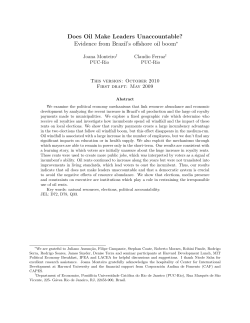 Does Oil Make Leaders Unaccountable?