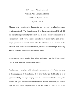 Save PDF - Wicker Park Lutheran Church