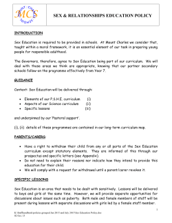 policy - Mount Charles School