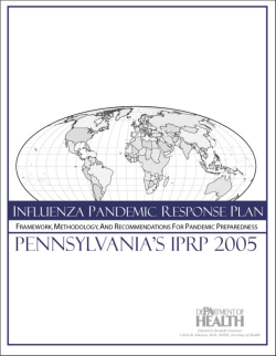 influenza pandemic response plan