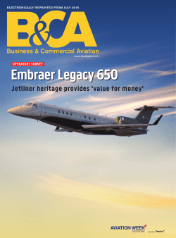 Embraer Legacy 650 - Embraer Executive Jets
