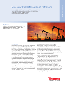 Molecular Characterization of Petroleum