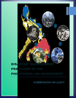 disaster management practices in the philippines