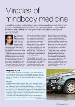 Miracles of mindbody medicine