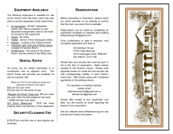 Brochure/Fee Schedule - Hill