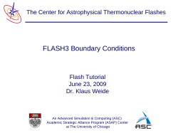 Making your own Application III: Boundary Conditions