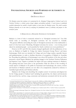 Kelly, Daniel --- "Foundational sources and purposes of authority in