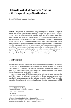 Optimal Control of Nonlinear Systems with Temporal Logic