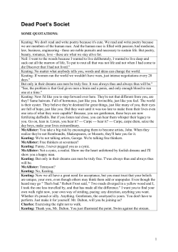 Dead poet`s society\374