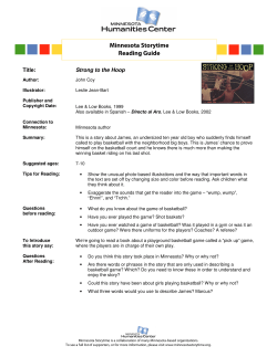 Strong to the Hoop - Minnesota Humanities Center