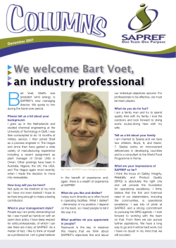 Columns - November 2007