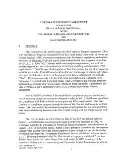 Corp. Integrity Agmt.