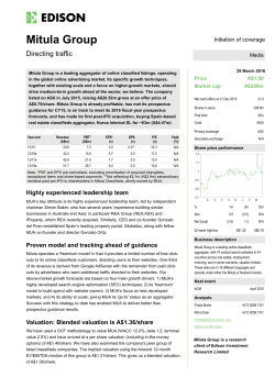 Mitula Group - Edison Investment Research
