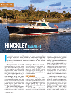 Pdf - Hinckley Yachts